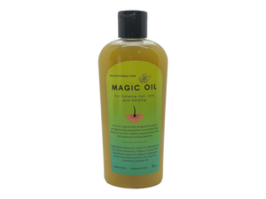 Magic oil for extreme hair loss and balding