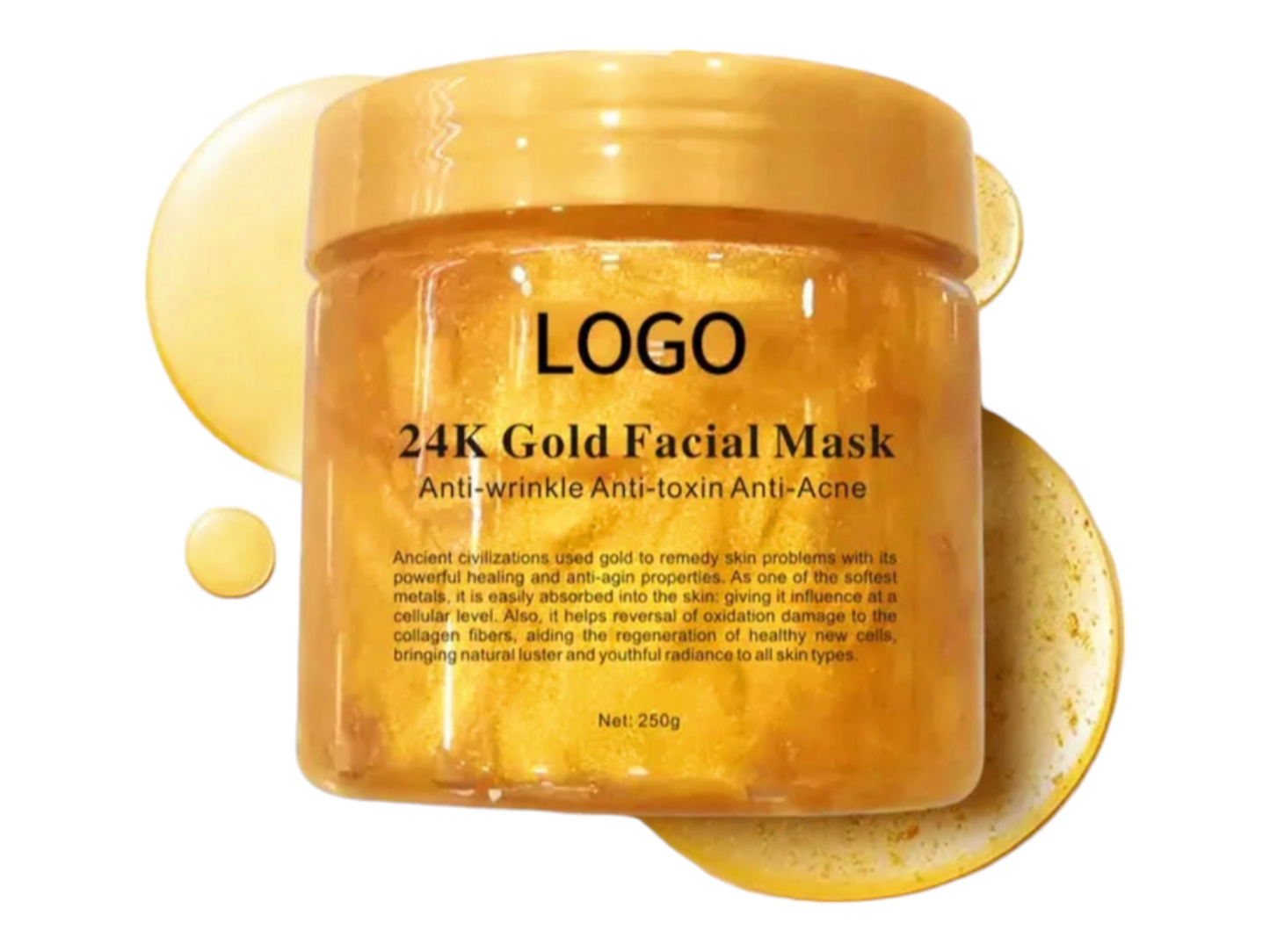 24k gold facial mask(250ml)