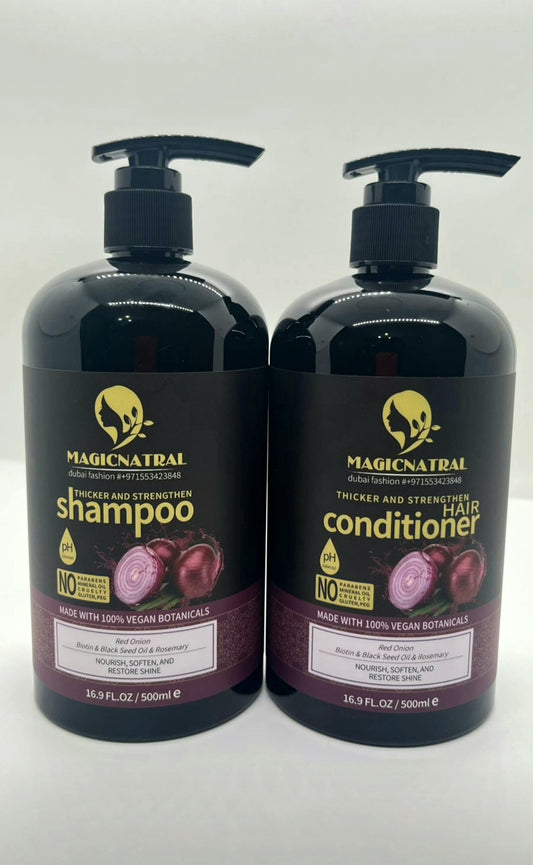 Onion shampoo & conditioner each(500ml)
