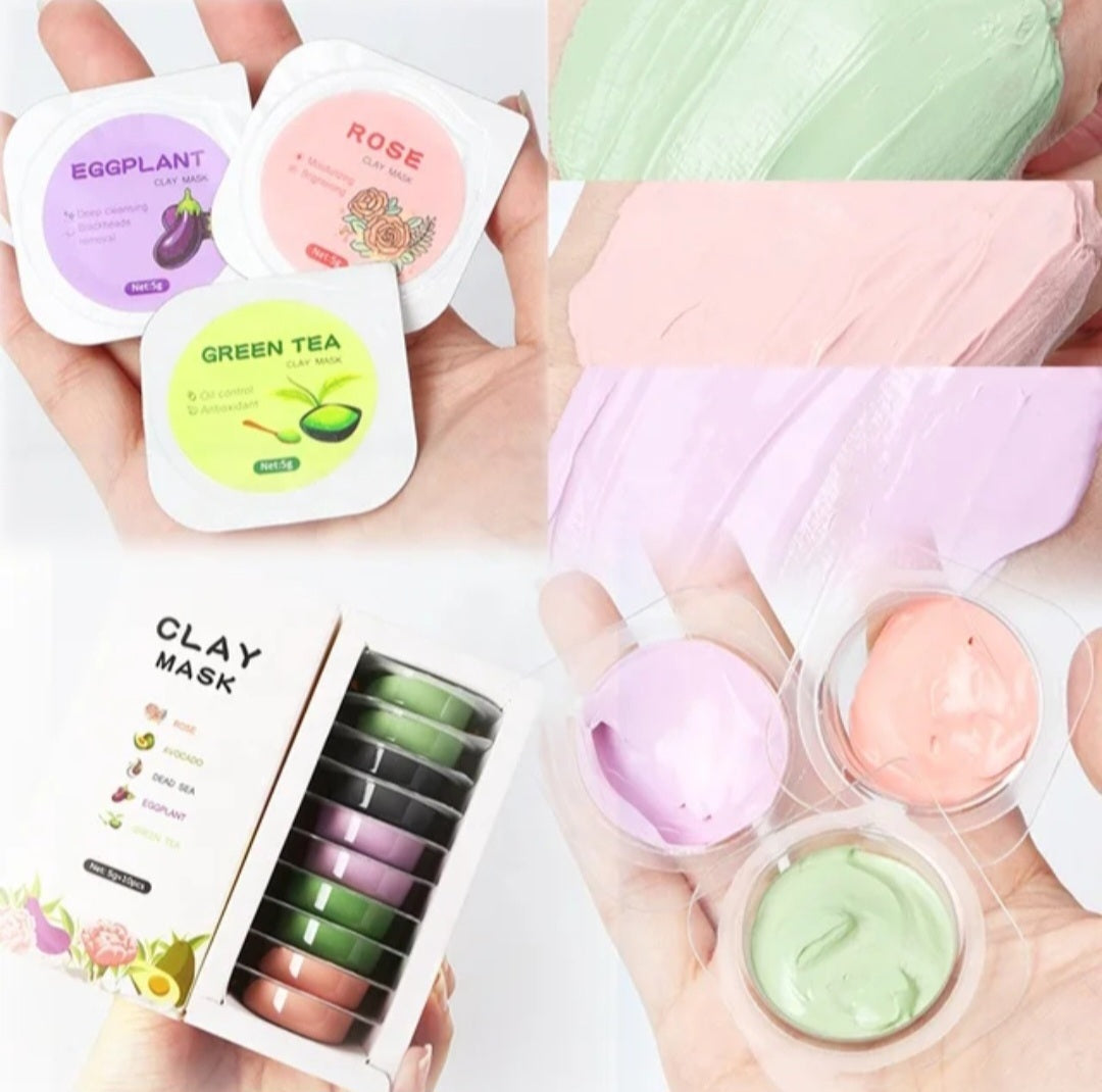 Clay mask(10pc)
