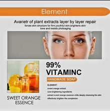 Load image into Gallery viewer, Vitamin C whitening soap