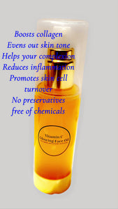 Vitamin C glowing face oil(3oz)