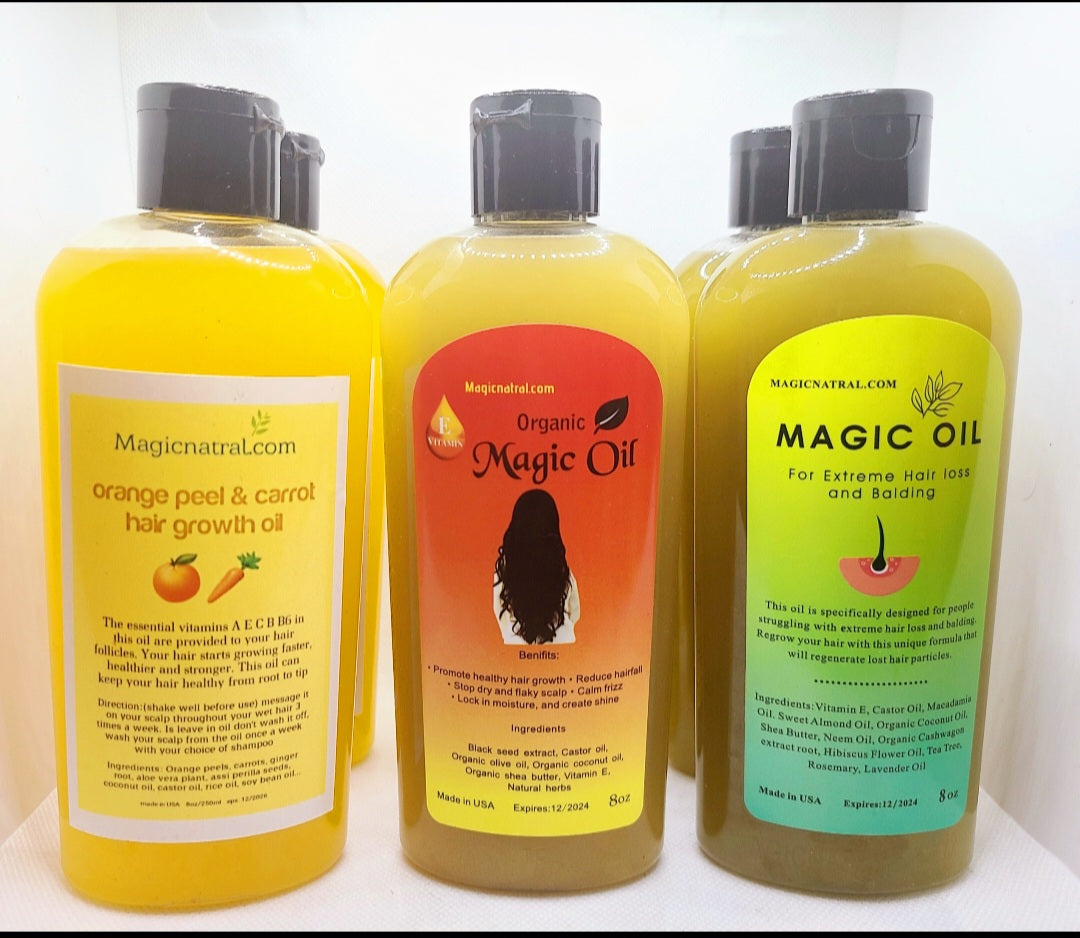 2 magic oil for women,2 magic oil for extrem,2 orage peel & carrot oil